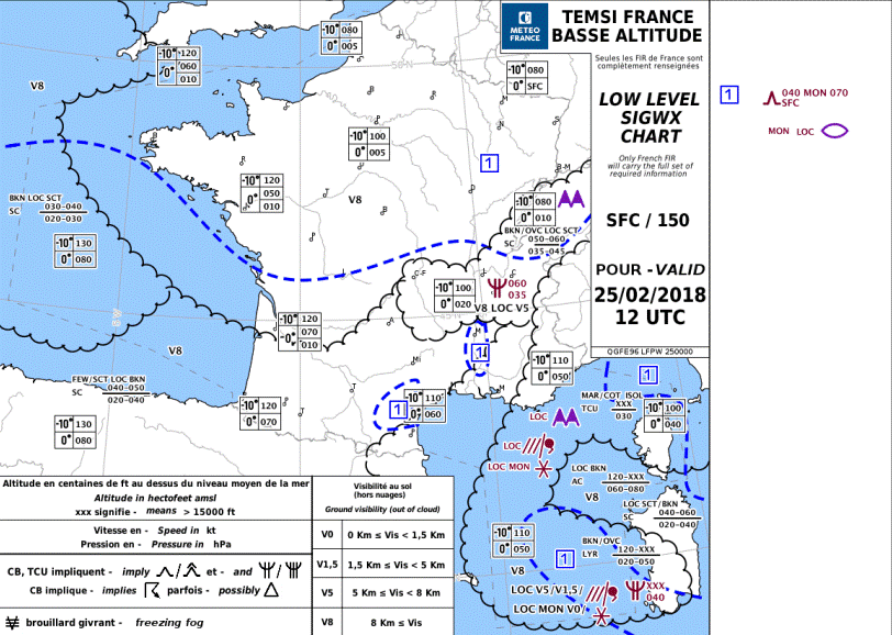 Carte TEMSI