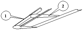 Structure d'une aile d'avion